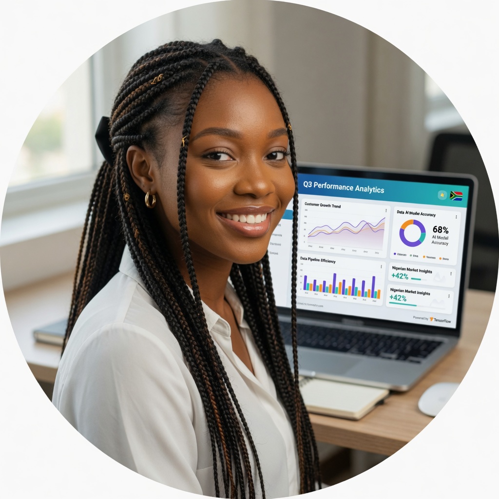 Uche S., Borderless Tech Academy Data Science & AI graduate