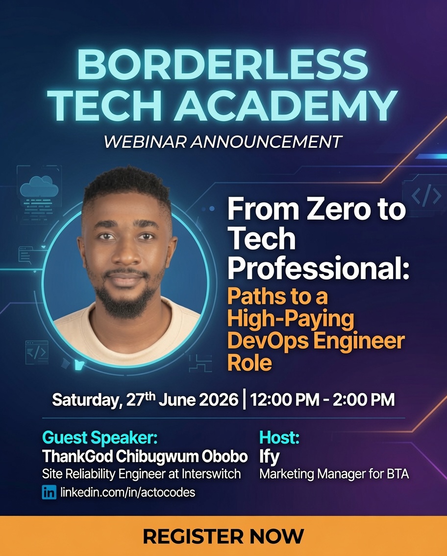 Borderless Tech Academy — Your Laptop Is Your Visa